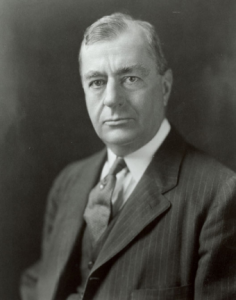 This is Benjamin Strong, who as President of the New York Federal Reserve Bank initiated the very first "Open Market Operations"!