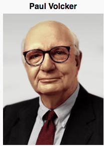 Paul Volcker served as Fed Chair during a period of extraordinarily high inflation. He became renowned for his handling of that challenge.
